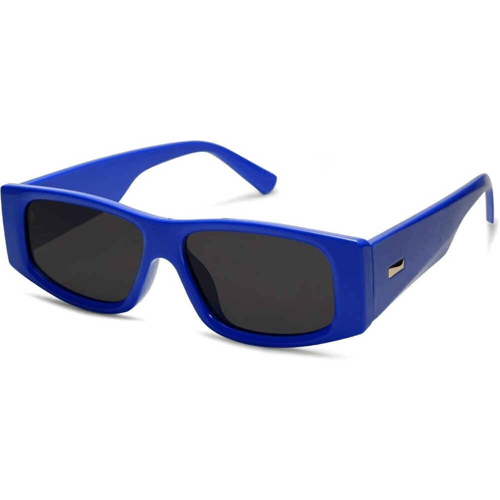 Y2K Rectangle Rave Sunglasses Polarized UV400 Women Men Fashion Accessories